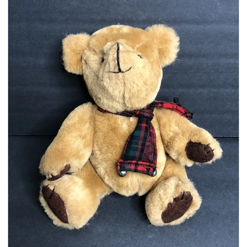 Vtg Kent Collectibles Brown Bear Plush Stuffed Animal 9
